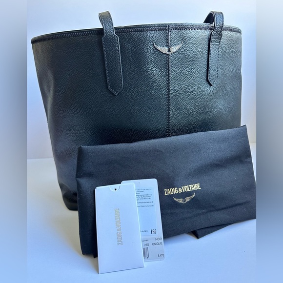Brand new Zadig & Voltaire Leather Tote. Original price $510 after tax! - Picture 2 of 4